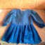 Niebieska sukieneczka dla dziewczynki