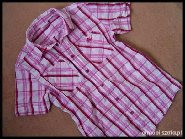 MARWIN urocza koszula w kratkę na 150 cm