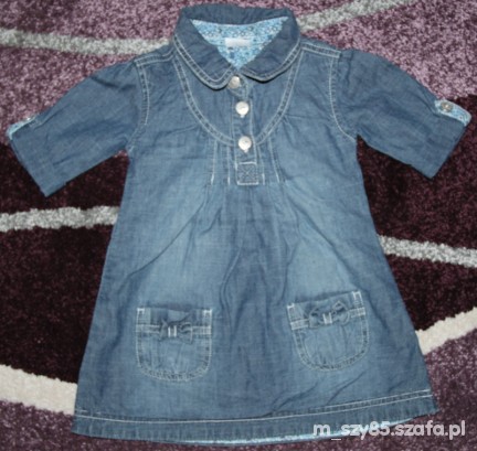 MEGA MODNA UROCZA JEEANSOWA F&F
