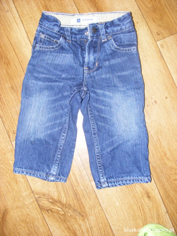 GAP ciepłe jeansy cena z przes roz 6 12 m