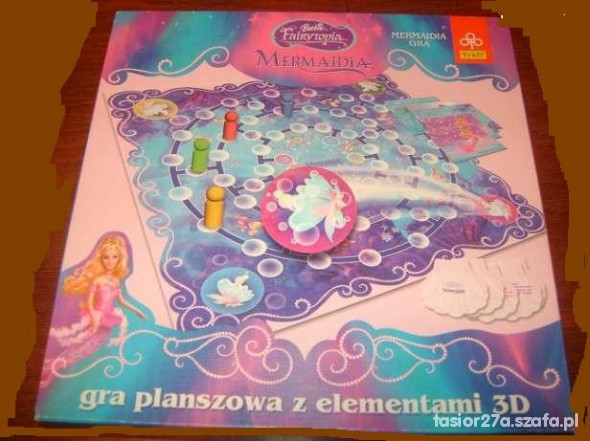 mermaidia gra planszowa z elementami 3d