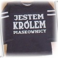 Bluzka JESTEM KROLEM PIASKOWNICY r 86 92 jnowa