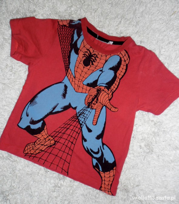 Czerwona koszulka Spider Man rozm ok 2 lata