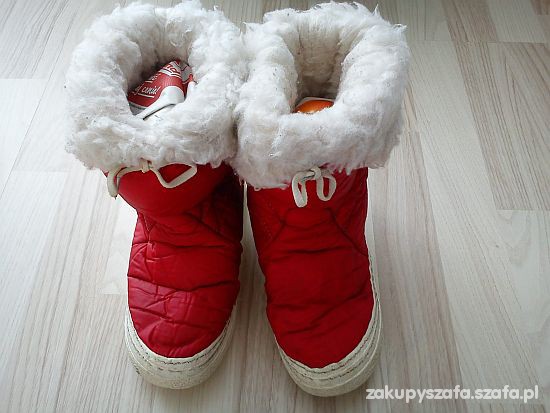 Super czerwone śniegowce 37