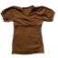 Bluzka brązowa elastyczna 134