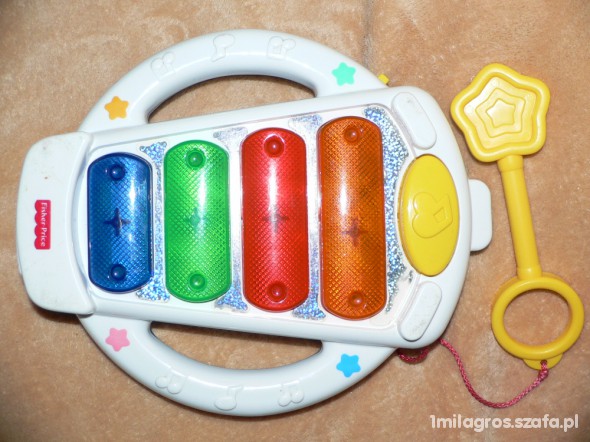 FISHER PRICE PIANINKO OBUSTRONNE