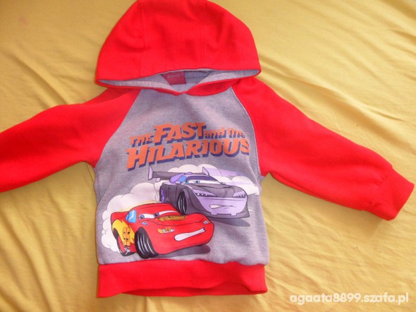 Disney cars bluza 12m