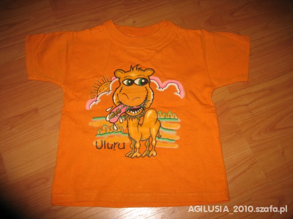 BLUZECZKA POMARAŃCZOWA