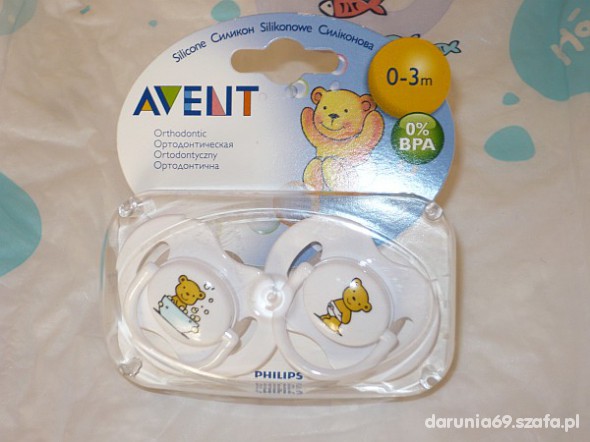 Avent smoczki nowe 0 3 mies