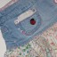 104 HM SPÓDNICZKA JEANS FALBANKI PATCHWORK