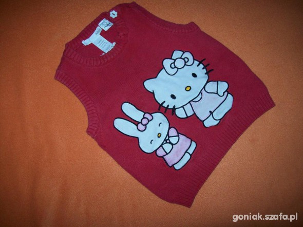 H&M HELLO KITTY kamizelka 9 12mc