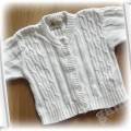 roz56I62 KAPPAHL Biały sweterek