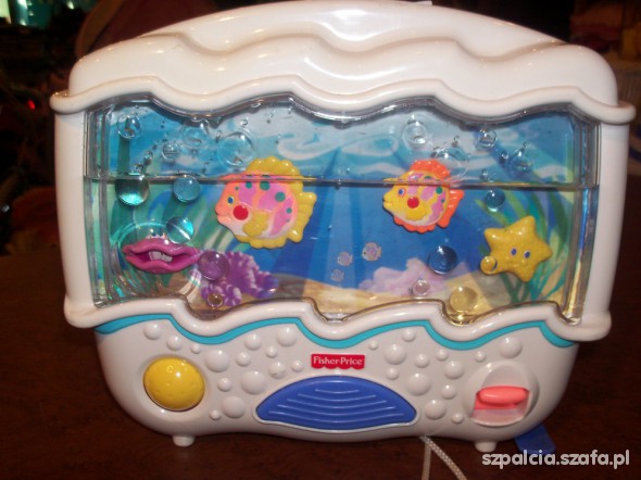 fisher price pozytywka uspokajacz rybki aquarium