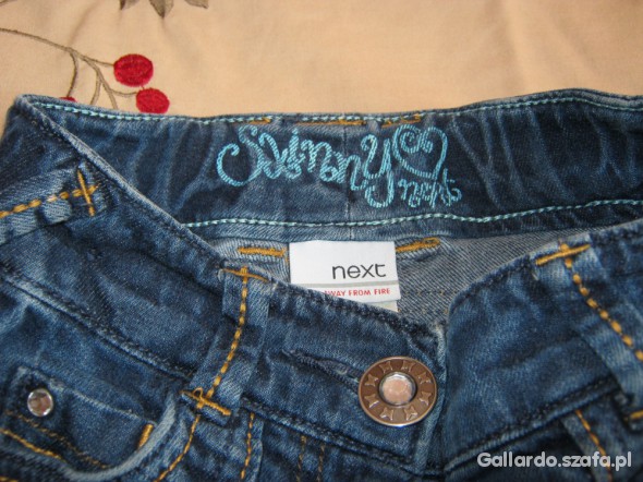 NEXT Super jeansy rurki Skinny r 98