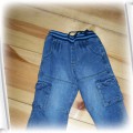 Spodnie jeans szeroka guma EARLY DAYS rozm 80