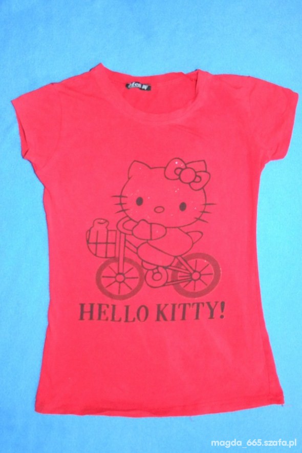 czerwona hello kitty