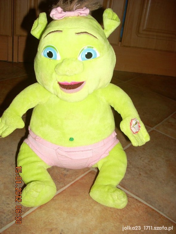 interaktywne dziecko Shreka