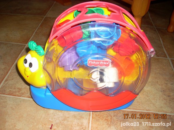 Ślimak sorter fisher price