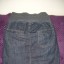 jeansowa spódnica ciażowe 36 38 jeans