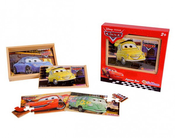 Drewniane puzzle Eichorn Auto Cars Mc Queen