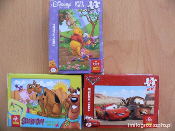 NOWE PUZZLE 54 ELEMENTY DISNEY