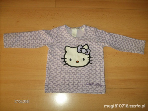 BLUZECZKA HELLO KITTY H&M roz 74 80 j nowa