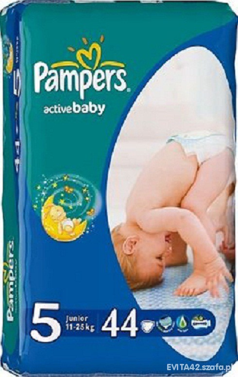 Pampers Active Baby pieluchy 5 Junior 11 do 25 kg