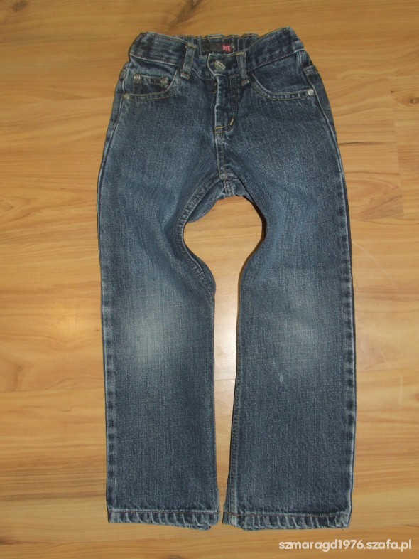 EXIT jeansy spodnie 110