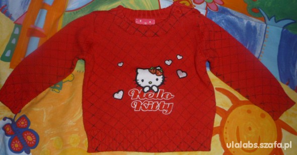 Sweterek Hello Kitty 80 86cm