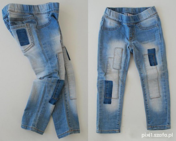 Rurki jeansy legginsy KAPPAHL 110