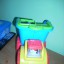 AUTO WYWROTKA FISHER PRICE Z KLOCKAMI SENSORYCZNYM