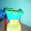 AUTO WYWROTKA FISHER PRICE Z KLOCKAMI SENSORYCZNYM