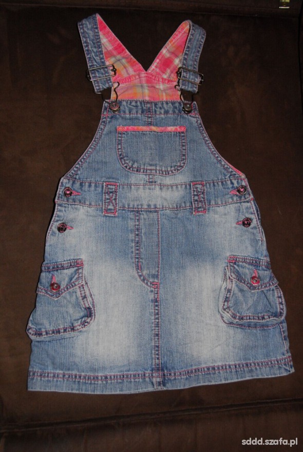 jeansowa sukienka coolclub 98cm