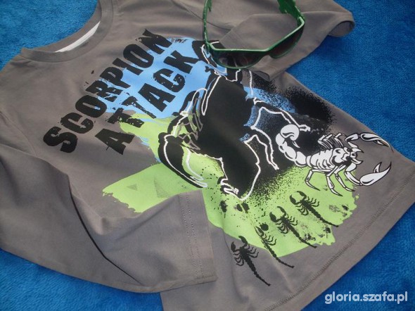 SCORPION ATTACK DLA SYNKA ROZM 116 CM NOWA