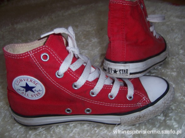 Converse rozmiar 33 czerwone