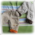 Spodnie sztruksowe dla chłopca 62 DWIE PARY