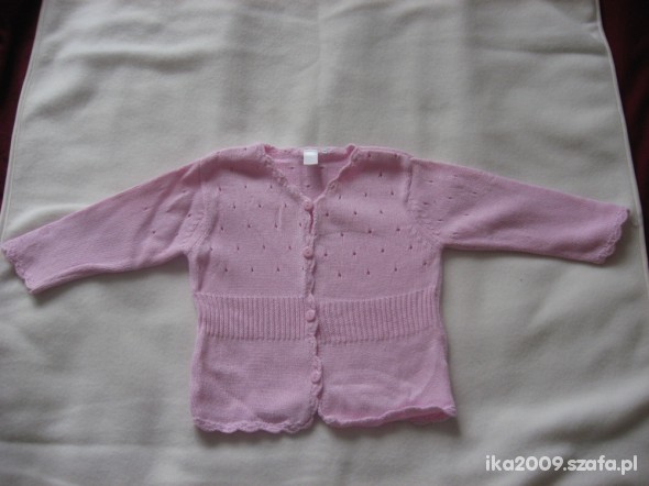 sweterek dla małej dziewczynki