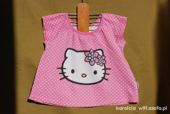 Bluzeczka tuniczka Hello Kitty