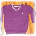 Śliczny fioletowy sweterek