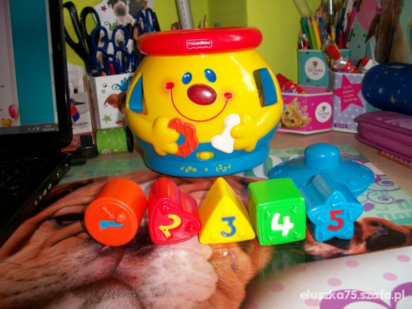 Garnuszek na klocuszek FISHER PRICE