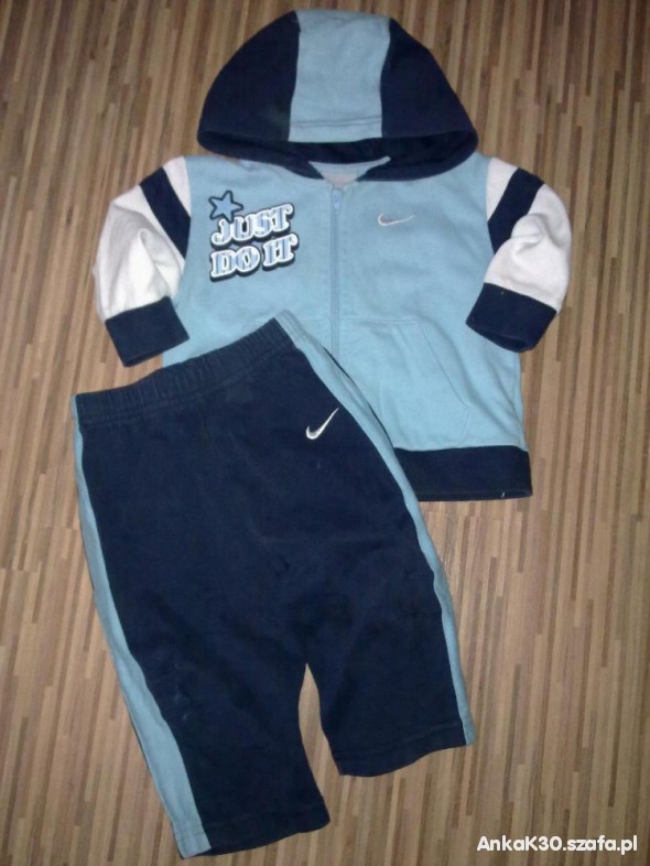 NIKE dresik bluza spodnie dresy r 6 do 9 m