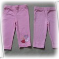 różowe getry legginsy leginsy 62 dla bliźniaczek