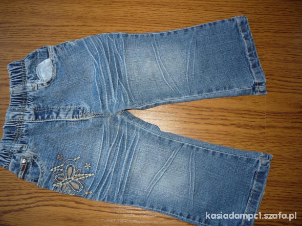 jeansowe spodnie dla dziewczynki na 15 lat