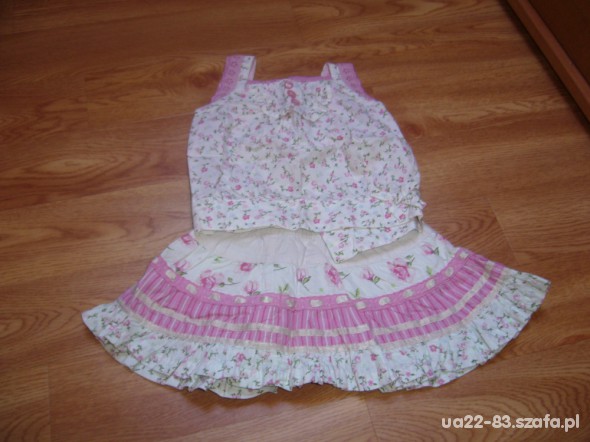 komplecik ze spudniczką