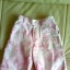 Różowe sztruksowe spodnie Rozmiar 62
