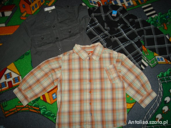 Zestaw ubran dla chłopca od 74 do 86