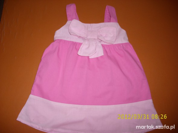 cudna tunika z kokardą 104 do 110