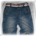 Spodnie pumpy jeansowe rozm ok 24 do 36mcy TOTS