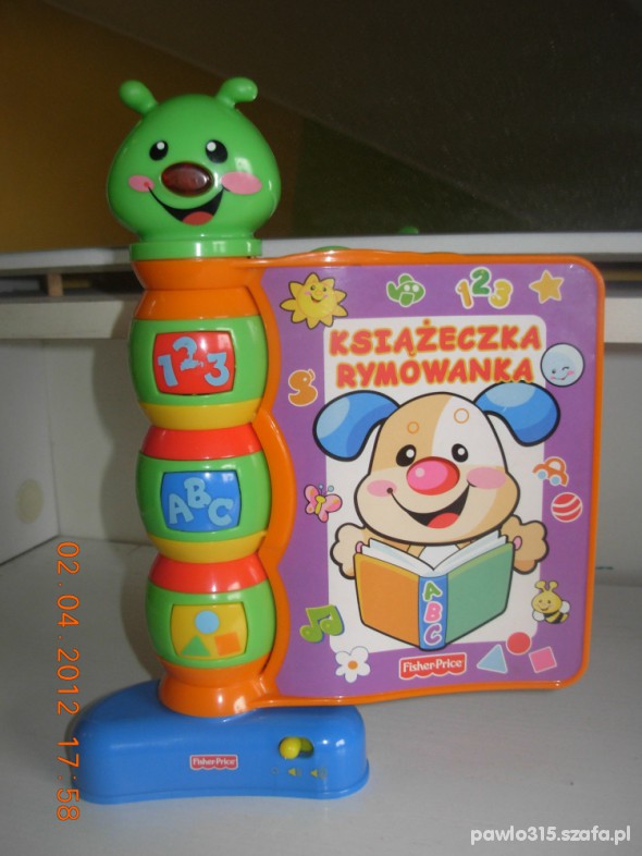 KSIĄZECZKA FISHER PRICE