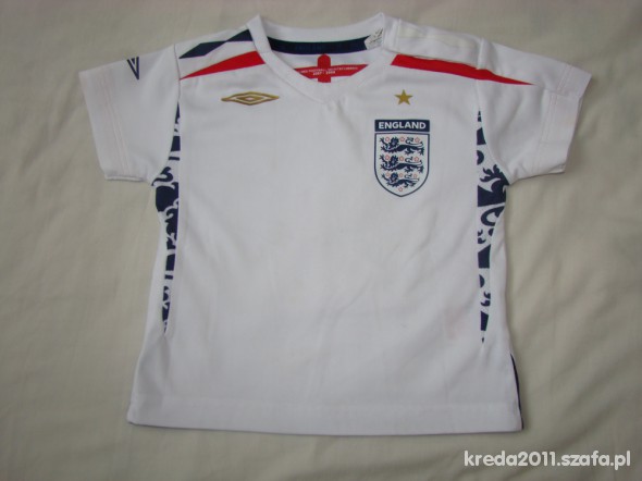 T shirt małego sportowca UMBRO England 80 86cm